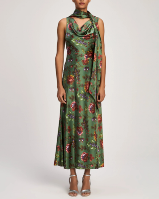 FRESCO FLORAL ROSMIRA DRESS