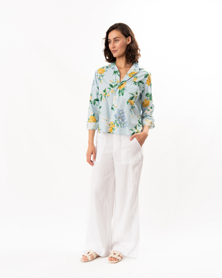 SILVIO UNTUCKABLE BUTTON-UP SHIRT