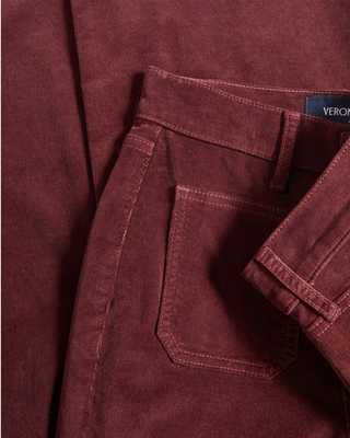 BEVERLY PATCH POCKETS CORDUROY PANT