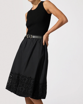 LOTI EYELET BUBBLE SKIRT