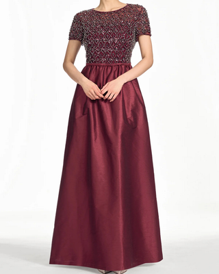EMBELLISHED LONDON GOWN