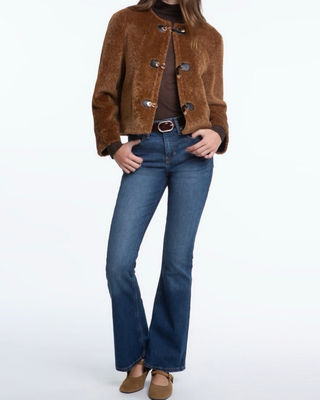 FAUX SHEARLING JACKET