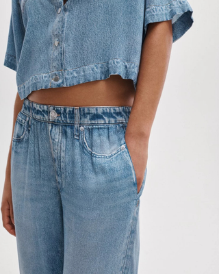 MIRAMAR SLINK WIDE LEG PULL ON