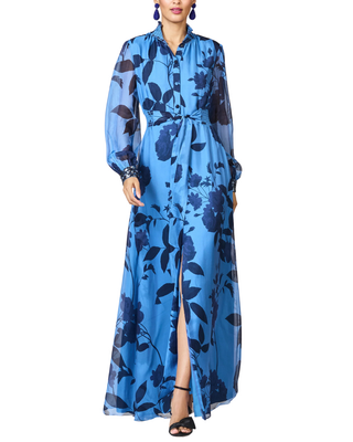 EMBROIDERED CASSANDRA GOWN