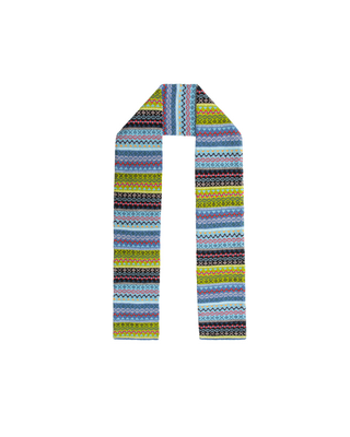 THE CHEERY FAIRISLE SCARF