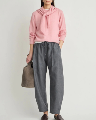 SOFTEST TISSUE SCARF TIE TOP
