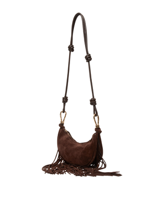 AVERY FRINGE SUEDE CROSSBODY