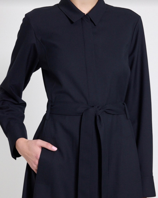 L/SLV BELT DRESS