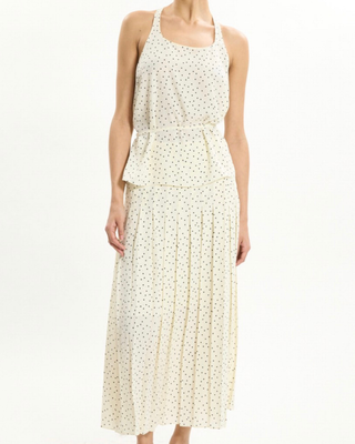 PLEATED WRAP SKIRT