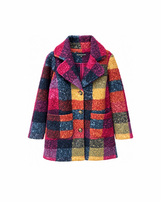 COLOR BLOCK COAT