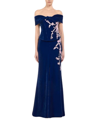 RIELLE VELVET GOWN