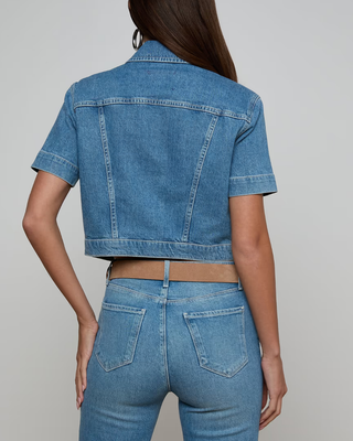 KIRSTIE S/S CROP JACKET