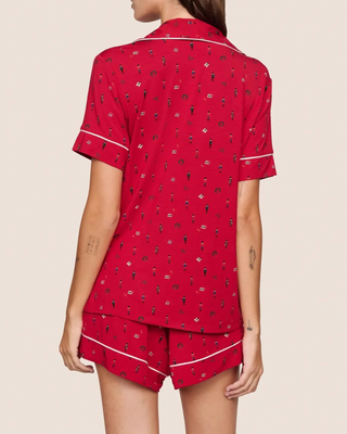 GISELE PRINTED RELAX SHORT PJ SET