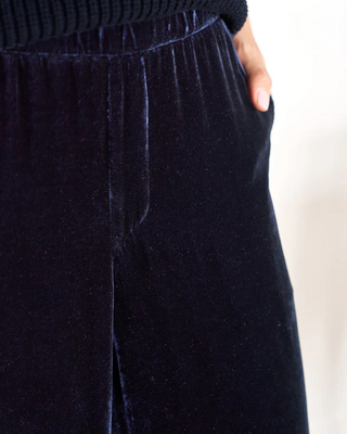 MAISIE VELVET WIDE LEG PANT