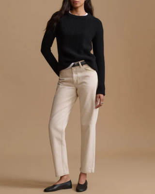 CASHMERE FISHERMAN SWEATER