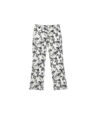 STRAIGHT LEG FLORAL PANT