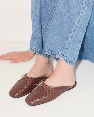 CAMMIE WOVEN MULE