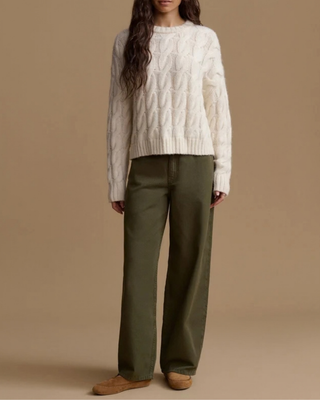 CABLE SERENA CREWNECK