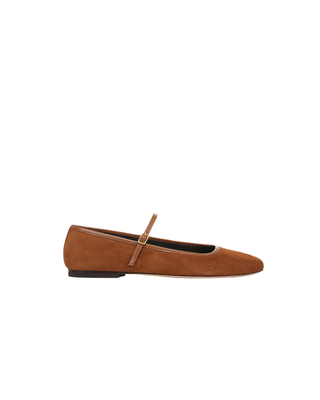 ELLIE SUEDE FLAT