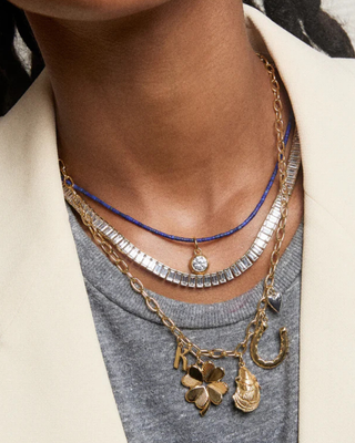 BAGUETTE TENNIS NECKLACE