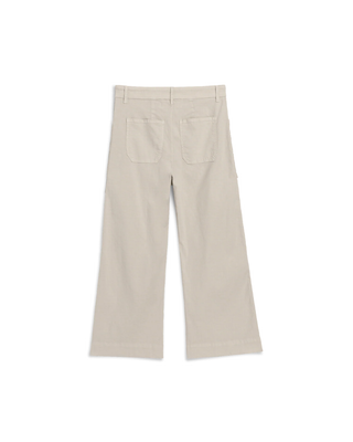 LIMERICK CROP WIDE-LEG PANT