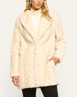 TOIRA FAUX FUR COAT