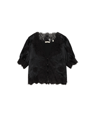 IDELLA SILK SATIN TOP