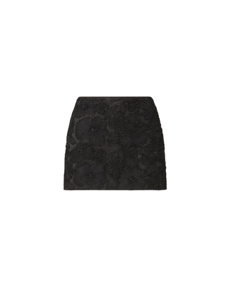 OLENNA EMBELLISHED MINI SKIRT