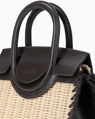 MAUDE MINI WICKER CARRYALL