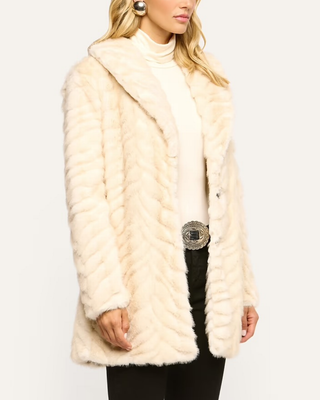 TOIRA FAUX FUR COAT