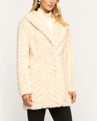TOIRA FAUX FUR COAT