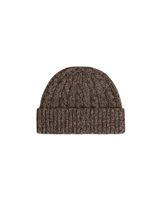 CASHMERE CABLE BEANIE