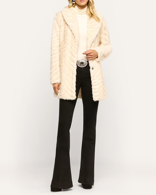 TOIRA FAUX FUR COAT