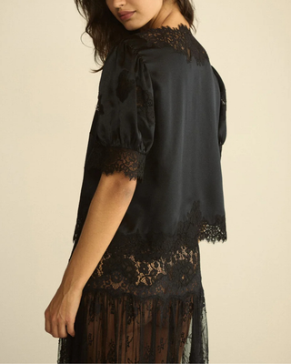 IDELLA SILK SATIN TOP