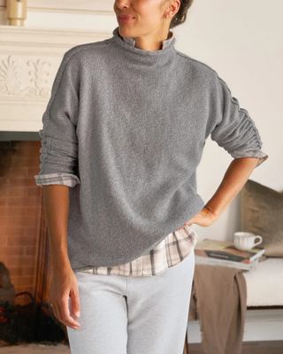 MONTEREY FUNNEL NECK SWEATER