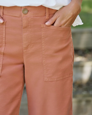 LIMERICK CROP WIDE-LEG CARPENTER PANT