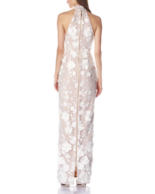 JASMINE HALTERNECK MAXI DRESS