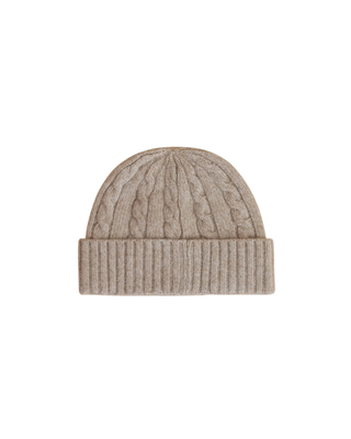 CASHMERE CABLE BEANIE