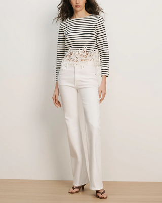 CROSBIE SLIM WIDE-LEG JEAN
