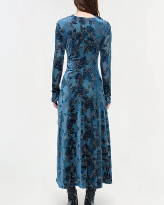 FERRERA L/S MIDI DRESS