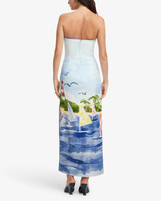 AVA BUSTIER MAXI DRESS