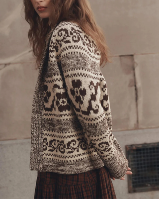 THE NORDIC FLOWER LODGE CARDIGAN