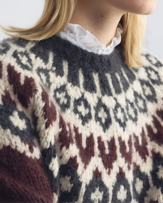 ISALINE FAIR ISLE SWEATER