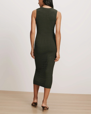 SLEEVELESS TAMIKO KNIT DRESS