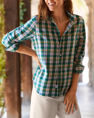 EILEEN RELAXED BUTTON-UP SHIRT
