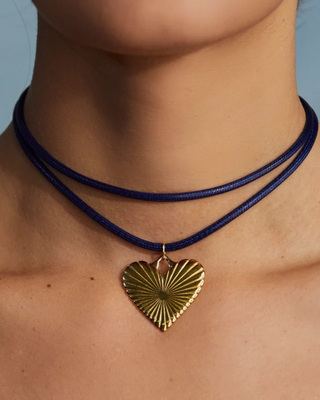 NAVY NECKLACE CORD
