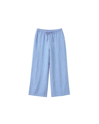 LINEN CROP PANT