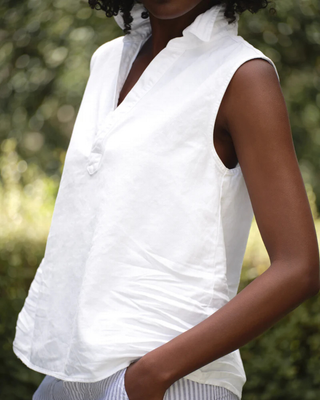 OLIVIA SLEEVELESS POLO SHIRT