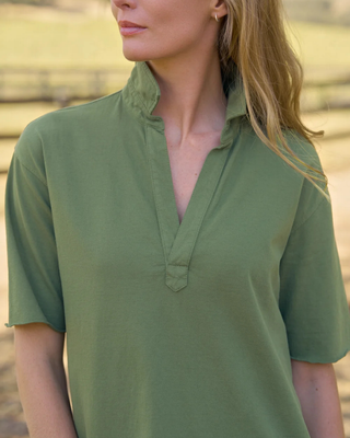PATTY S/S POPOVER HENLEY
