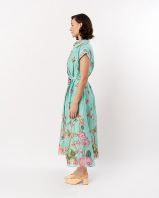 BOTANICA PRINTED AURA SHIRTDRESS